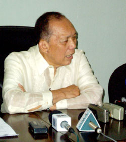 Iloilo Governor Niel Tupas Sr.