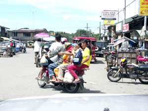 Overloaded Motorcycle