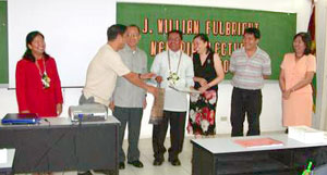 Fulbright lectures conducted at UPV Iloilo City campus