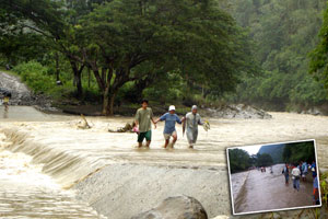 Tangyan River, Igbaras