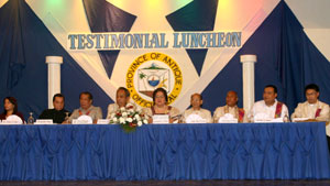 testimonial luncheon