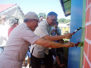 Justice Secretary Raul Gonzalez, Sr and Iloilo City Mayor Jerry P. Treñas