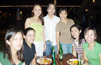 Janice Panes, Bea Jarantilla, April Grace Besara, Ronilo Golipatan, Levy Mae Besara, Julie Ann Masias and Lynn Sio