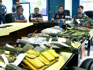 Firearms and Ammunition Confiscated in Western Visayas