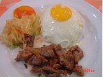 Tapa Sinangag at Itlog