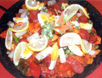 paella de mariscos