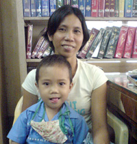 John Java and mom Eva Java
