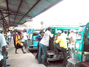 bus and jeepney terminals