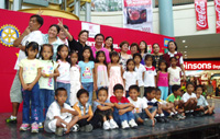 With the Tigbauan Day Care Center kids