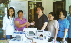 Turnover of sewing machines