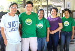 The hard-working municipal officals of San Miguel