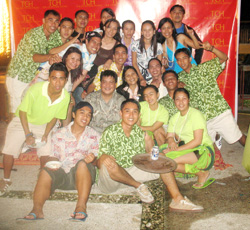 GM Edmund Valencia with Centennial Hotels Staff