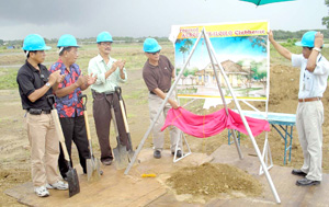 Unveiling of the Acropolis Clubhouse marker