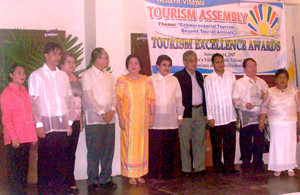Awardees during the Tourism Excellence Assembly