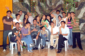 The Ikthus Youth with Pastor Boyet 