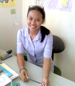 Nelfie Pedregosa, social worker