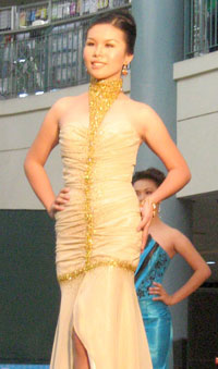 2nd Runner Up, Cyril Lauron of the Municipality of Buenavista