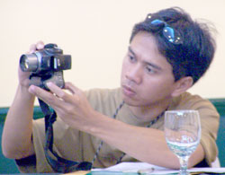 Photojournalist Arnold Almacen