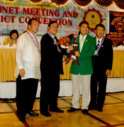Iloilo Emerald Lions Club, Inc. Pres. Alvin Tan