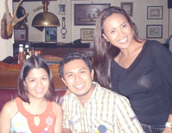 Lynnie Lou Solinap, Wev Huyaban and Alice Marciales