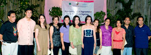 POGS Panay AHIP Committee Chairmans together with Drs Ross Cabado, Zaida Gamila and Rosendo Roque