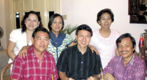 Seated are Judge Peña, Robert Uy and Dr. Luis Sorolla. Standing are Suzy Facultad, Sarah Peña and Zennia Teruel