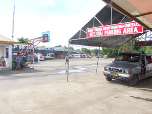 Mohon Terminal in Arevalo District looks barren