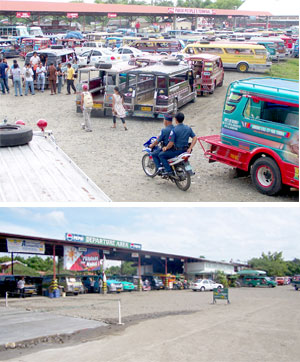 Provincial public utility jeepneys (PUJs)