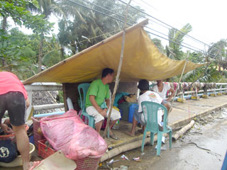 A family in Brgy. Taft North