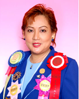Flor Reyes Dobbyn, senior sales director for Western Visayas.
