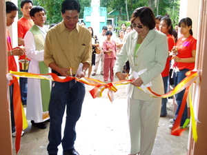 The ribbon-cutting