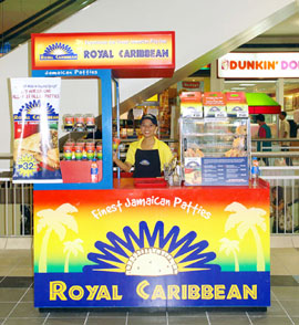 Royal Caribbean Jamaican Patties stall