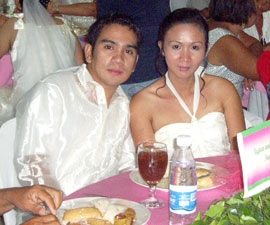 Rolen Uytogo and Janice Novillas.
