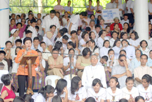 Catholic faithful led by Jaro Archbishop and Catholic Bishops Conference of the Philippines (CBCP)