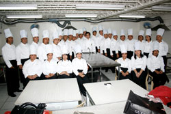 With the University of San Agustin Culinary Arts students.