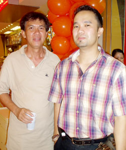 Owners Francis Jaena and Jesse Lizardo Agustin.