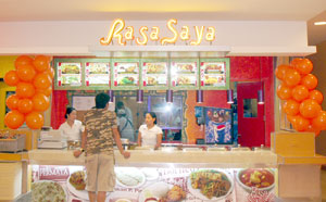 Rasa Saya at SM City Iloilo's foodcourt.