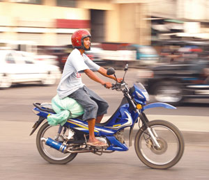 the motorcycle is not just a means of transportation