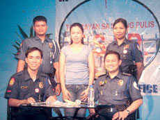 Iloilo PPO Director, PSSupt. Ricardo T. Dela Paz (seated right ) during his guesting.