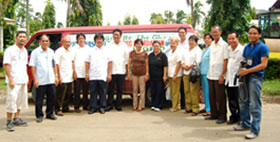Batad town's officials