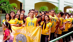College of Business and Accountancy (CBA) athletes.