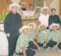 Hotel Staff in their costume.