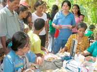 CEH doctors and nurses and FCC clinical coordinators assist in the medical and dental mission