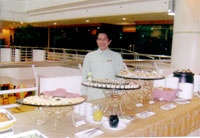 Culinary artistry is Food and Beverage Manager, Rey Ponsaran's masterpiece in every event at The Promenade