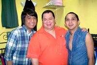 Aldrich Aparicio, Richie Garcia and Nacy Hechanova.