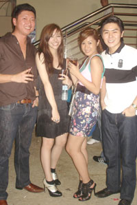 Steven, Katrina Loring, Lauren Uy and JR Bondoc.