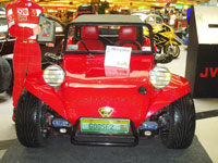 CUSTOM CAR. This 2007 Volkswagen Street Buggy has all-fiberglass body, imported wheels and tires, DVD player with monitor, 1.6 modified race engine, dual 44 Kadron carburator, Engle racing car 120, port and polished heads, big valves, MSD coil, MSD distributor and MSD computer ignition box, CB Performance parts, lightened flywheel, counterweighed crank, rainbow flakes paint job, lowered suspension chrome parts from USA and dual exhaust system