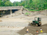 Preparation of embankment