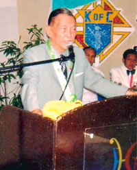 Justice Secretary Raul Gonzalez Sr