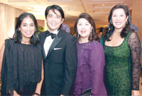 Margarita Fores, Dr. Randy and Irene Francisco and Karen Santos.